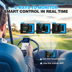 72V (70.4V) 105Ah Lithium Golf Cart Battery, Built - in 200A BMS, with Touch Monitor & APP, 2C Discharge, Max 14.08kW Power Output, 4000+ Cycles LiFePO4 Battery, Perfect for Golf Carts - Speed of Light Hobbies