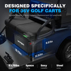 72V (70.4V) 105Ah Lithium Golf Cart Battery, Built - in 200A BMS, with Touch Monitor & APP, 2C Discharge, Max 14.08kW Power Output, 4000+ Cycles LiFePO4 Battery, Perfect for Golf Carts - Speed of Light Hobbies