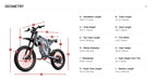 Freego X2 Off Road Dirt Electric Mountain Bike