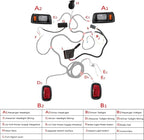 Dr.Acces Club Car DS LED Light with Deluxe harness and Upgrade Headlight Power Kits | with Turn Signals, Hazard Flasher, Horn and Brake for Club Car DS Gas & Electric Golf carts (1993 & up) - Speed of Light Hobbies
