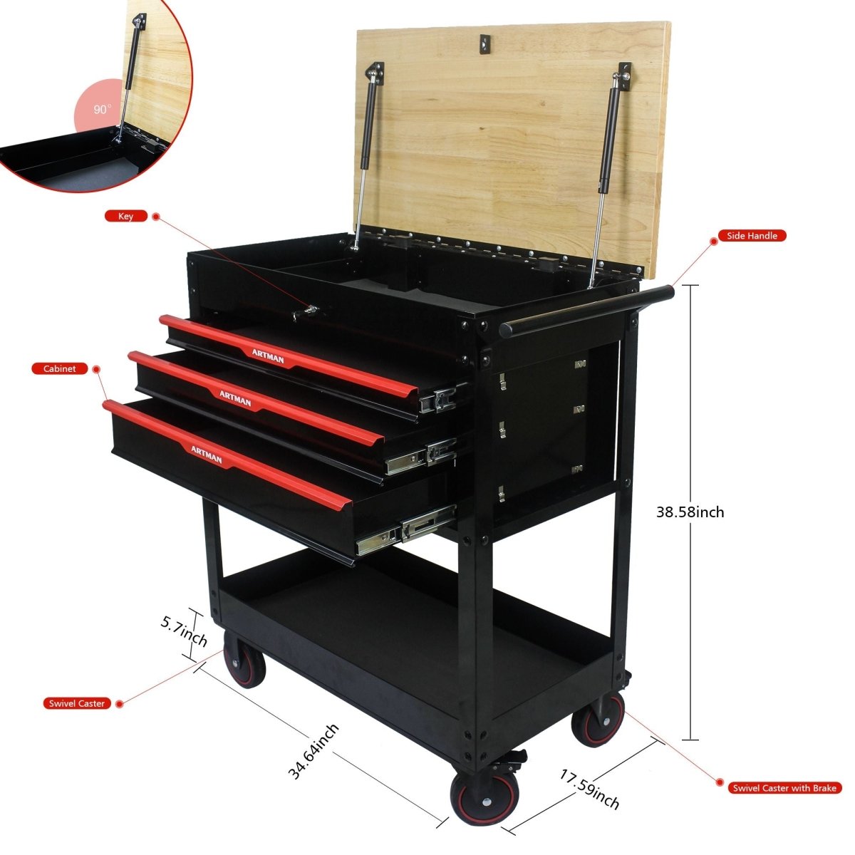 Metal Multi - tool Cart - Speed of Light Hobbies