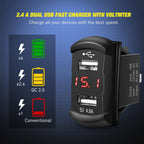 Nilight 3 Gang Rocker Switch Panel Blue Backlit with PD Type C and USB Charger Voltmeter Waterproof 12V 24V DC Rocker Switch with Night Glow Stickers for Car Trucks Boats RVs,2 Years Warranty,Blue/Box - Speed of Light Hobbies