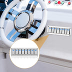 Nilight 90106B 2 Gang Rocker Switch Panel 5 Pin On Off Pre - Wired Rocker Switch Aluminum Panel Waterproof Switche Panel for 12V/24V Automotive Cars Marine Boats ATVs Trailers,2 Years Warranty , Blue - Speed of Light Hobbies