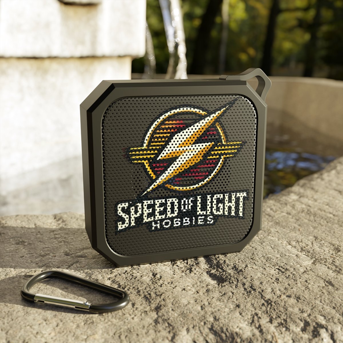 Outdoor Bluetooth Speaker - Blue Tooth Speaker Perfect for Bike and Golf Cart Rides, Waterproof - Speed of Light Hobbies