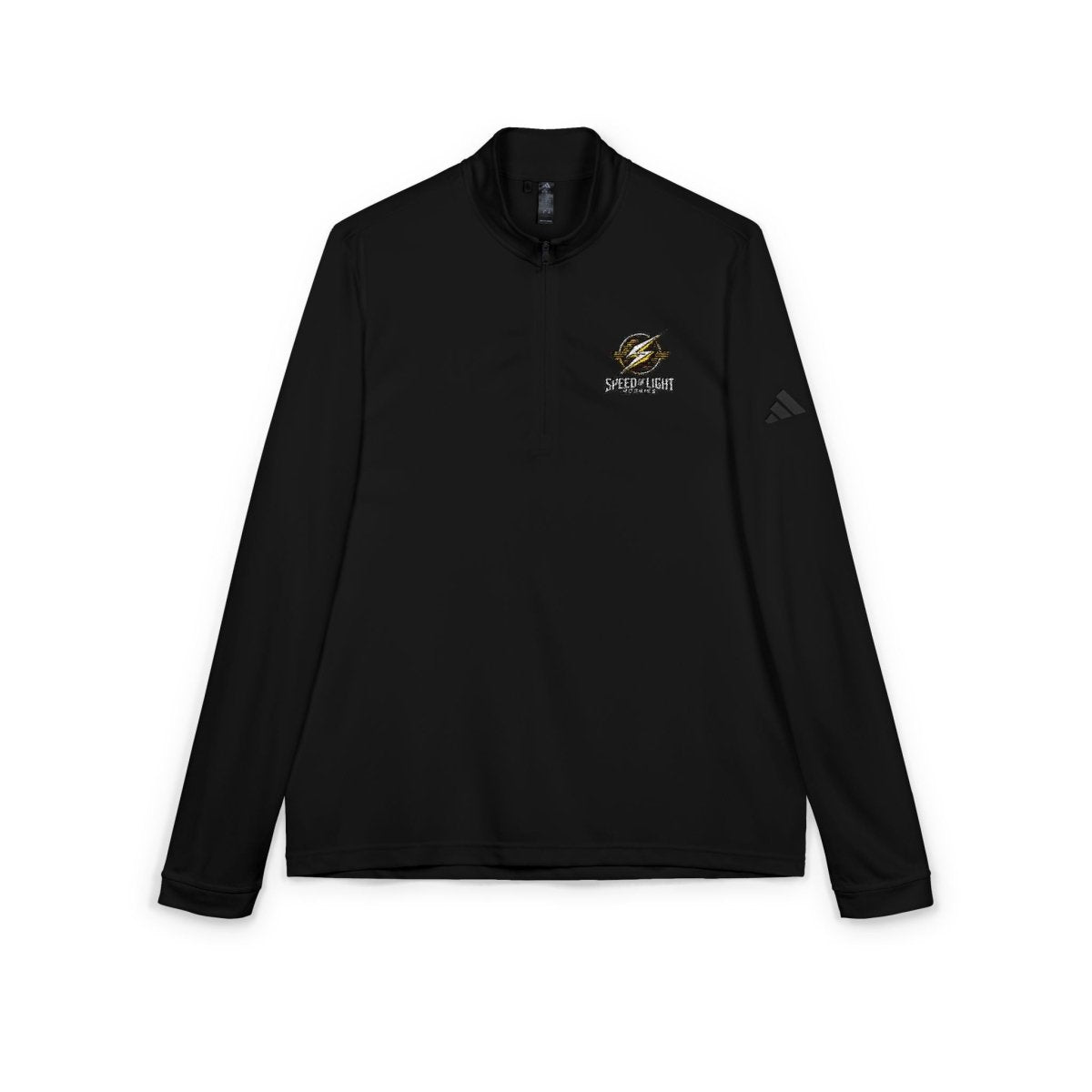 Quarter - Zip Pullover - Branded Adidas for Fall and Spring Evening Rides - Speed of Light Hobbies