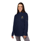 Quarter - Zip Pullover - Branded Adidas for Fall and Spring Evening Rides - Speed of Light Hobbies