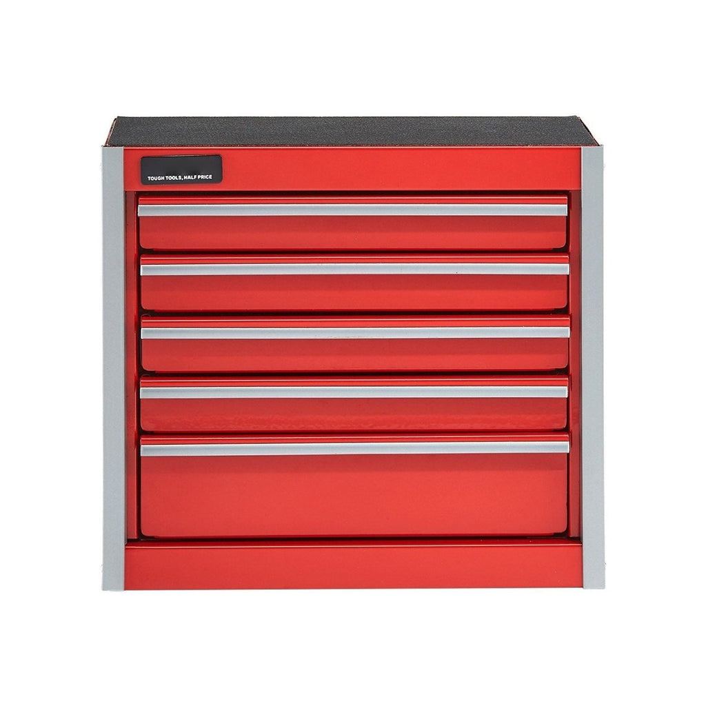 Tool Box 8.6 - inch Portable Metal Tool Box with 5 Drawers Tool Organizer Red - Speed of Light Hobbies