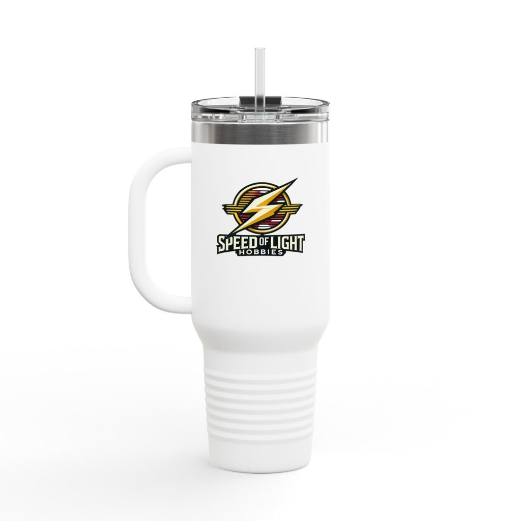 Travel Mug - Insulated 40 oz Garage Coffee Mug - Speed of Light Hobbies