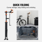 VEVOR Bike Repair Stand, 80 lbs Heavy - duty Steel Bicycle Repair Stand, Adjustable Height Bike Maintenance Workstand with Magnetic Tool Tray Telescopic Arm, Foldable Bike Work Stand for Home, Shops - Speed of Light Hobbies